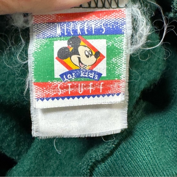 Vintage Disney Soccer Crewneck Sweatshirt Mickey Goofy Donald kids large - Picture 5 of 7